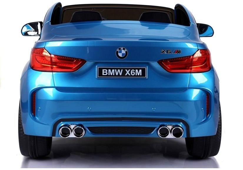 Auto Na Akumulator BMW X6M Niebieskie Lakierowane Mulan
